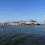 Bild des Containerhafens in Bremerhaven 2016