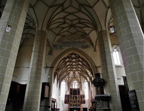 Birthälm: Kirchenburg - Kirche (2018)