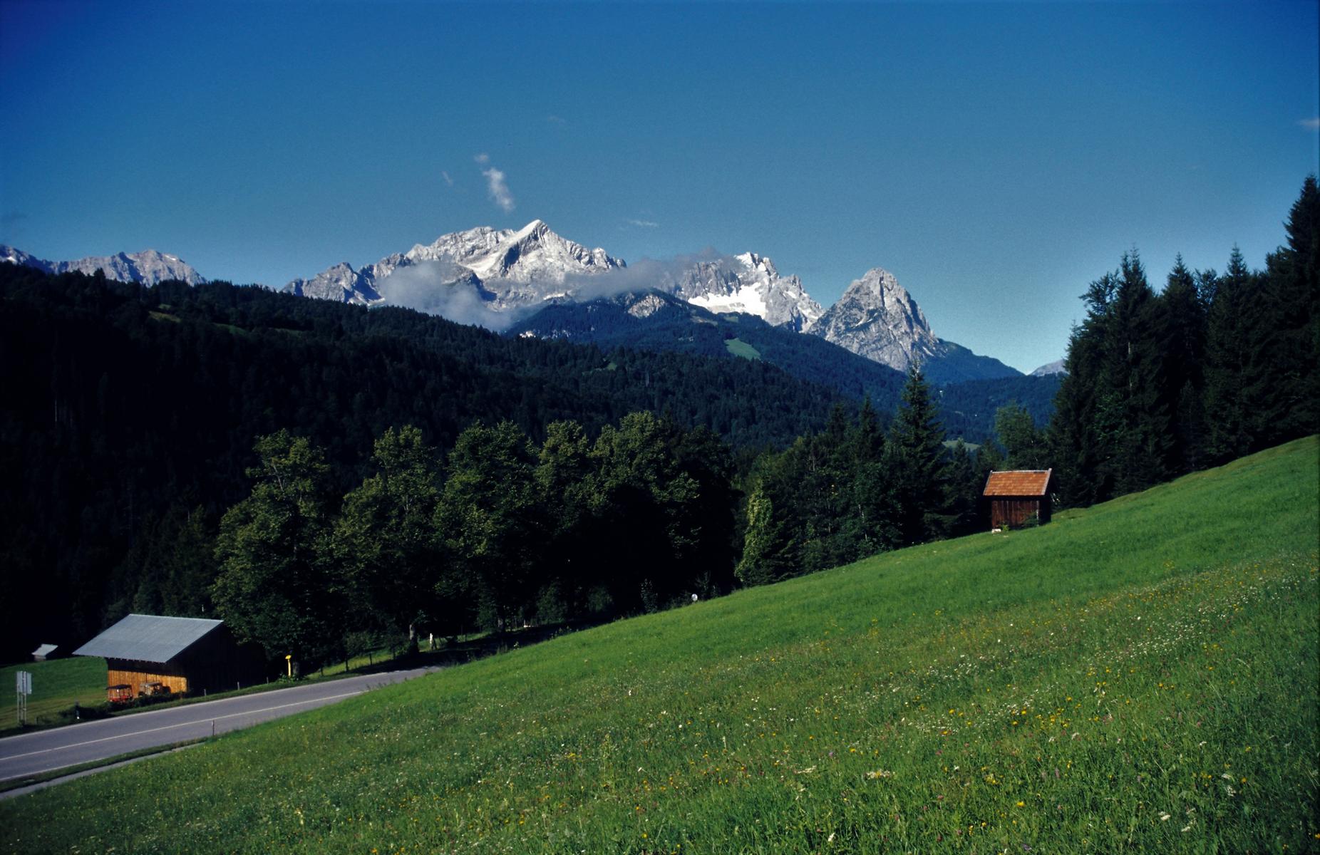Wettersteingebirge: Alpspitze - Zugspitze - Waxensteine (2000)