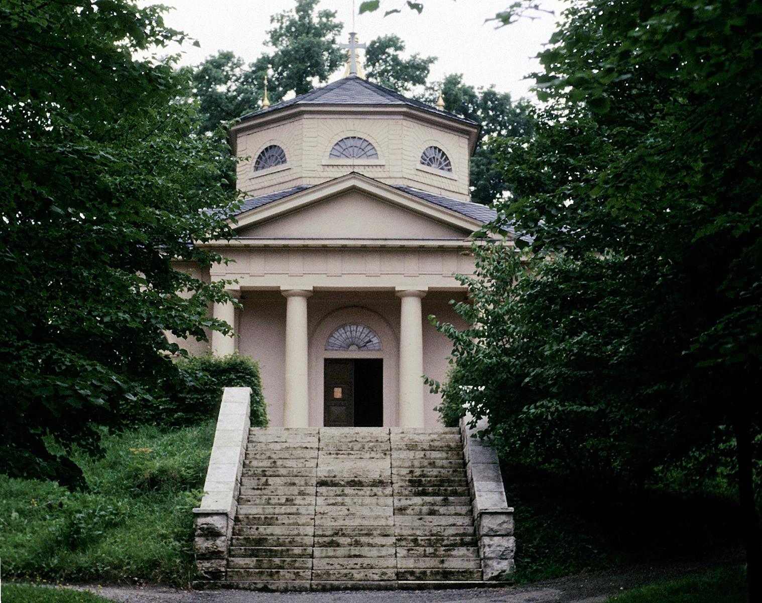Weimar: Historischer Friedhof - Goethe-Schiller-Gruft (1985)